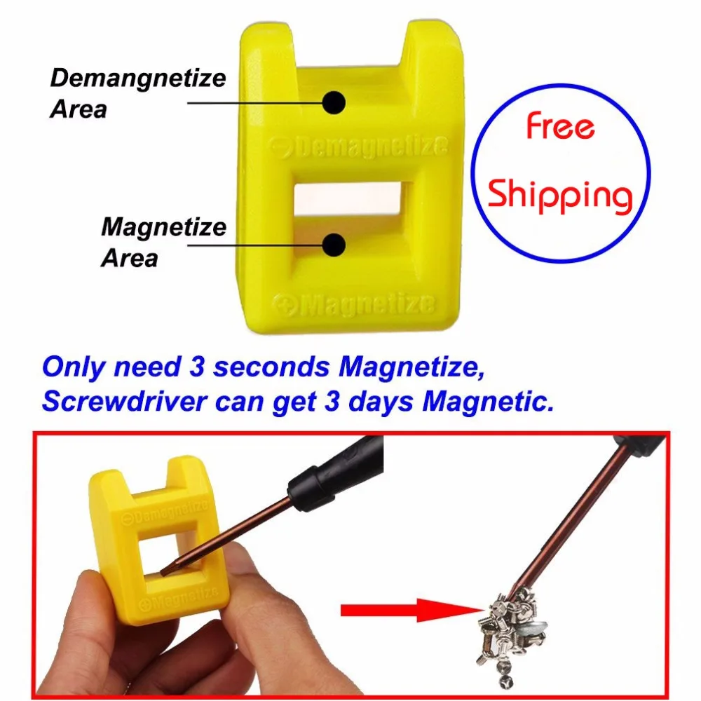 Neilson Magnetise Demagnetise Instantly Screwdrivers Tweezers  Ferrous Tools 27A